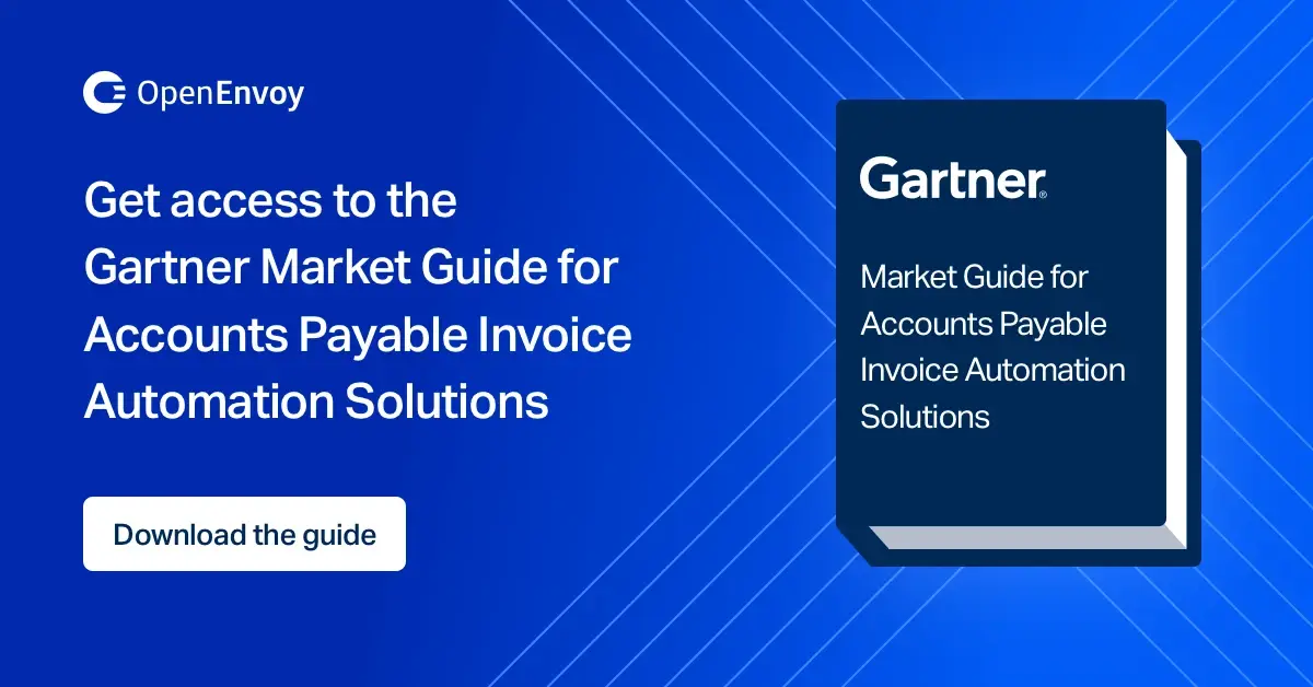 Gartner Market Guide explains how AP Invoice Automation technologies are revolutionizing Finance